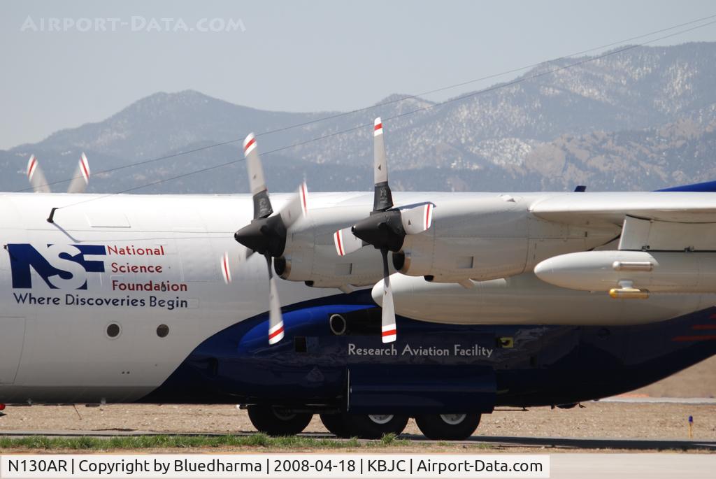 N130AR, 1984 Lockheed EC-130Q Hercules C/N 382-4984, National Center for Atmospheric Research Taxi around the airport.