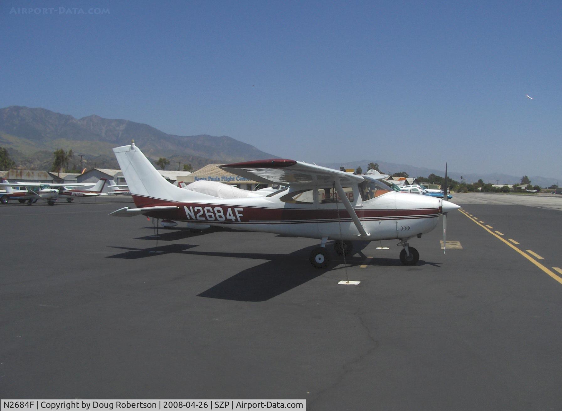 N2684F, 1965 Cessna 182J Skylane C/N 18256784, 1965 Cessna 182J SKYLANE, Continental O-470-S 230 Hp