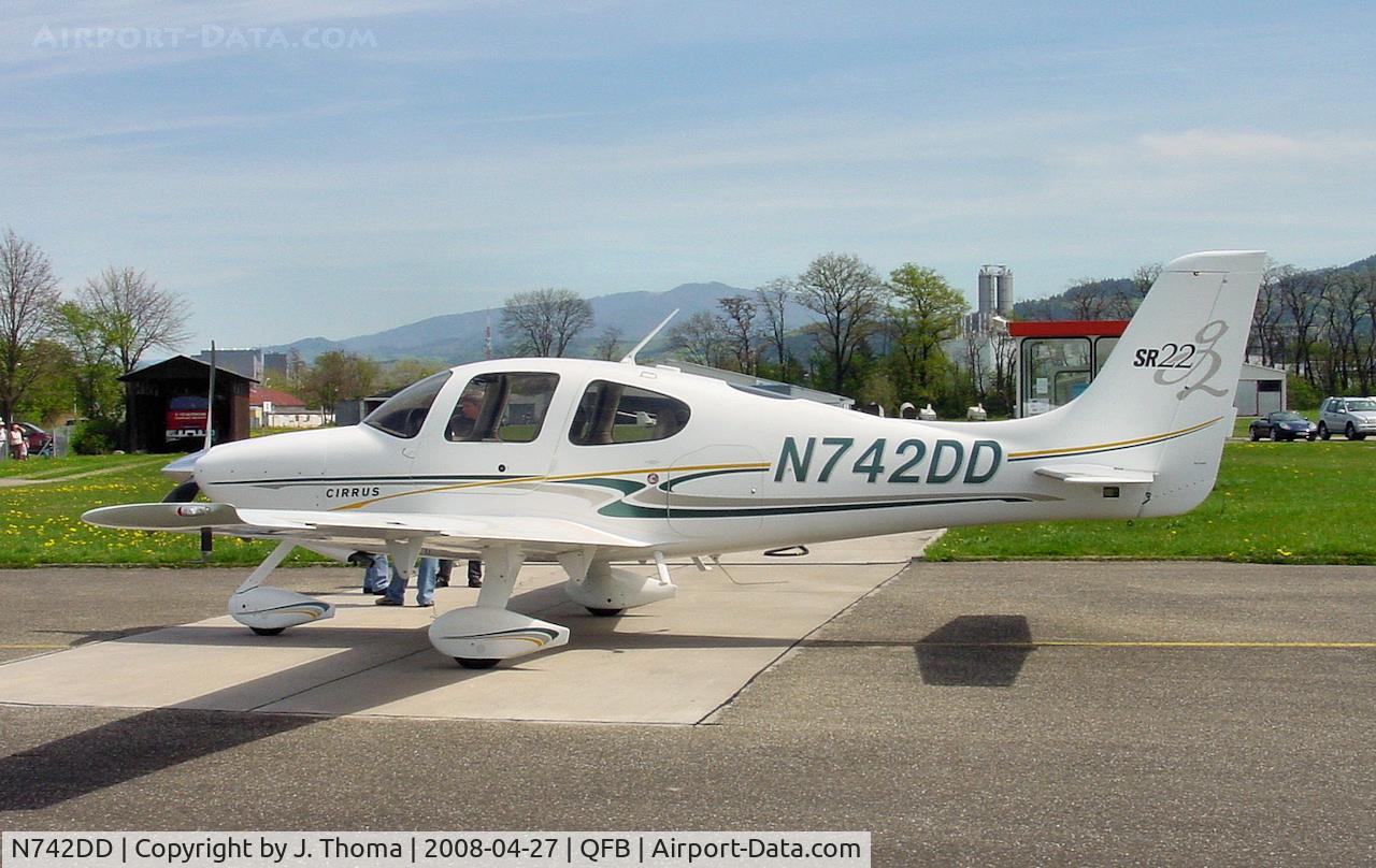 N742DD, 2004 Cirrus SR22 C/N 1108, Cirrus SR-22