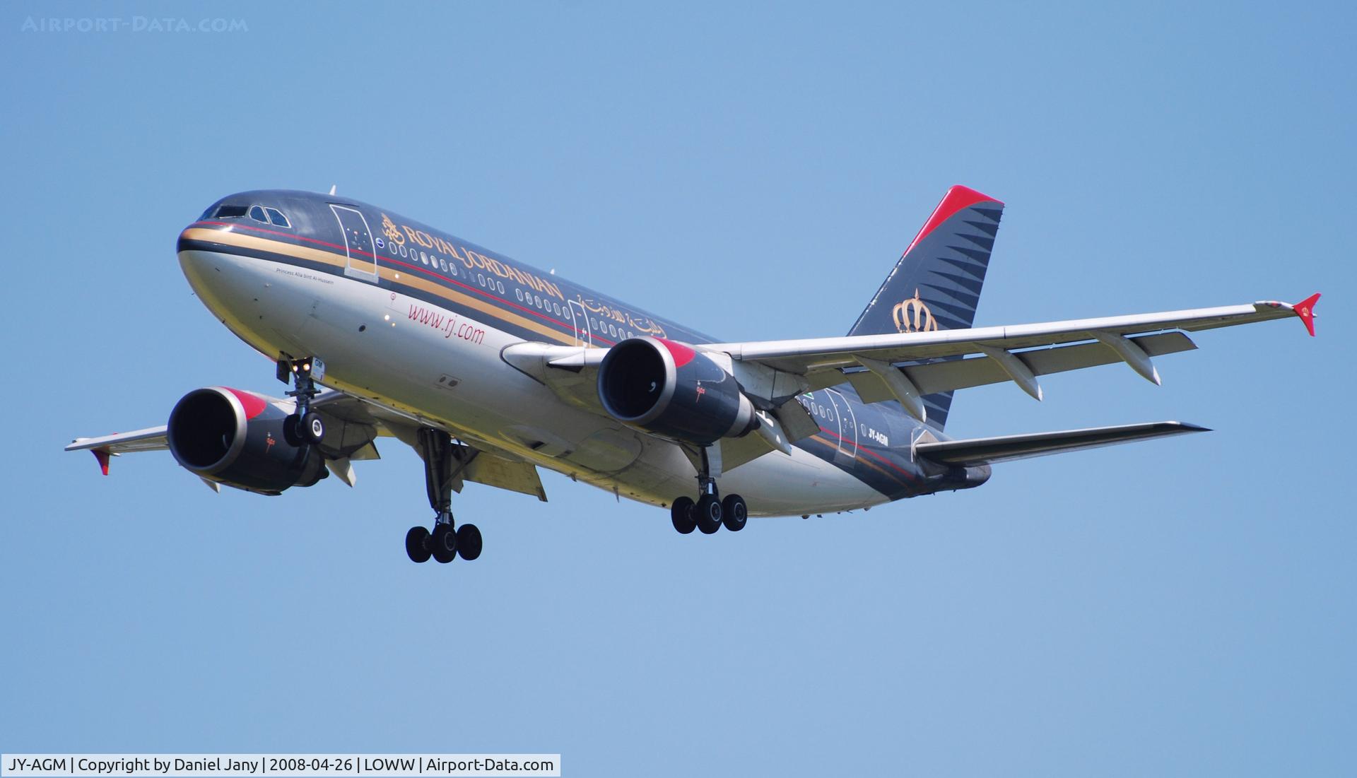 JY-AGM, 1989 Airbus A310-304 C/N 491, Royal Jordanian