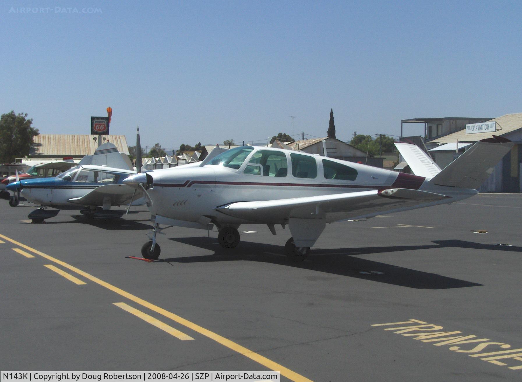 N143K, 1964 Beech S35 Bonanza C/N D-7664, 1964 Beech S35 BONANZA, Continental IO-520-B 285 Hp