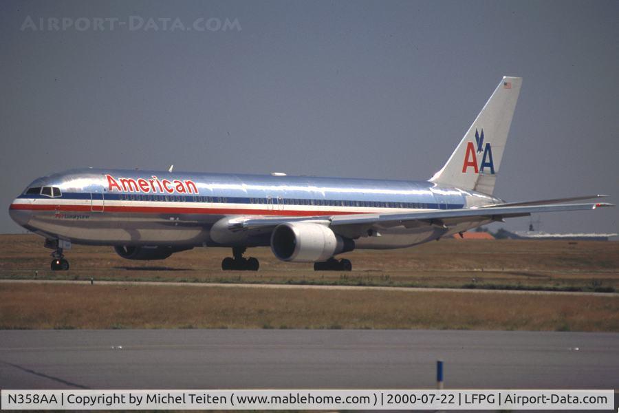 N358AA, 1988 Boeing 767-323 C/N 24039, American Airlines