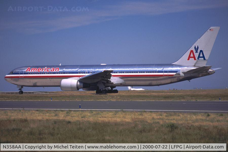 N358AA, 1988 Boeing 767-323 C/N 24039, American Airlines