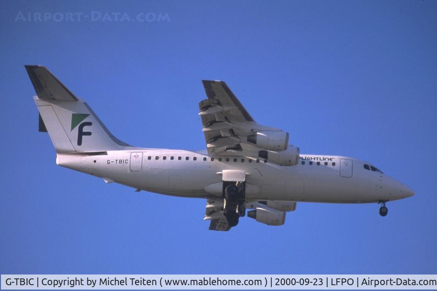 G-TBIC, 1984 British Aerospace BAe.146-200 C/N E2025, Flightline
