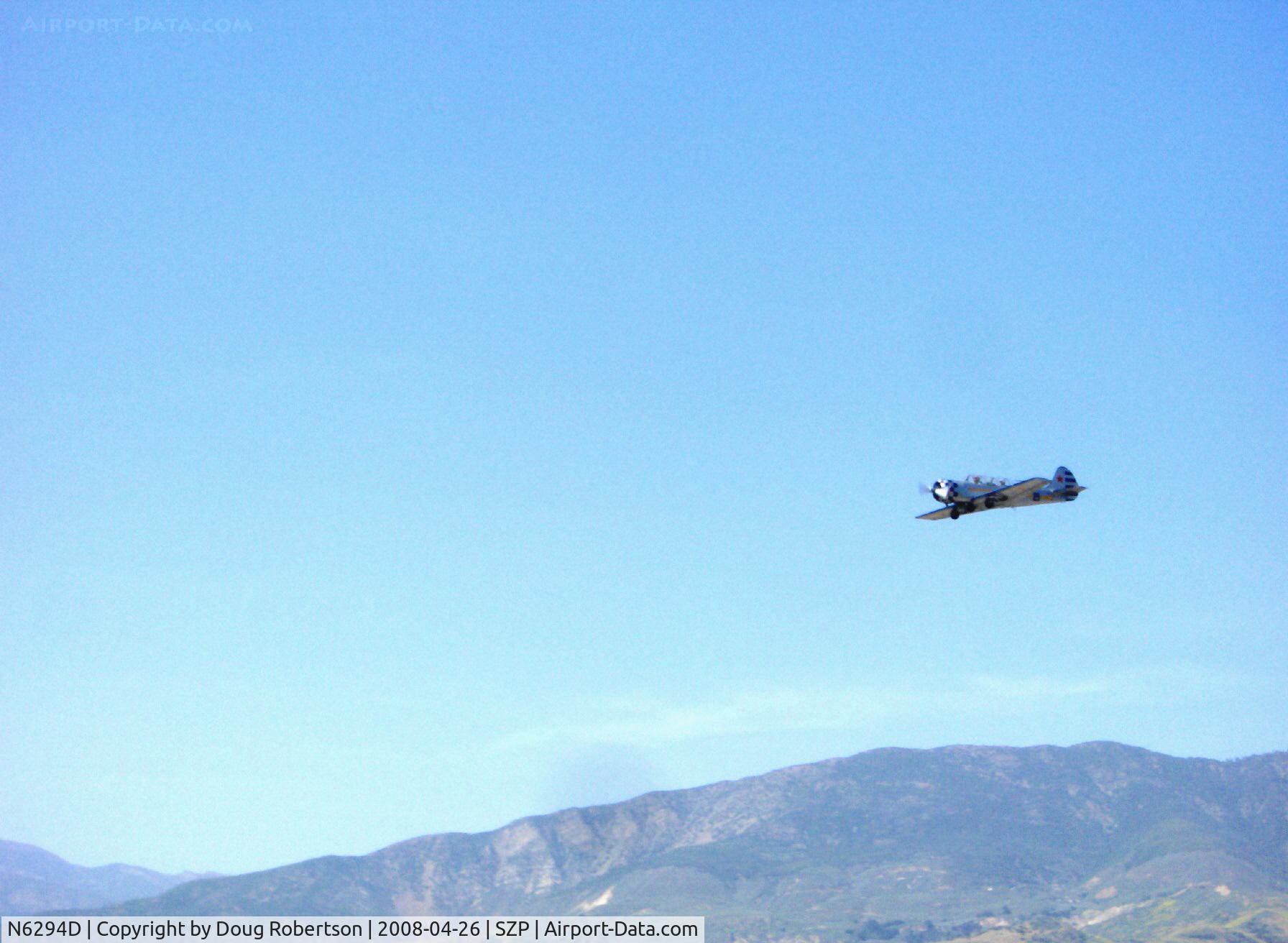 N6294D, 1983 Yakovlev Yak-52 C/N 833611, 1983 Yakovlev YAK 52, Vedeneev (Ivchenko) MP-14 360 Hp radial, high speed pass over Rwy 22