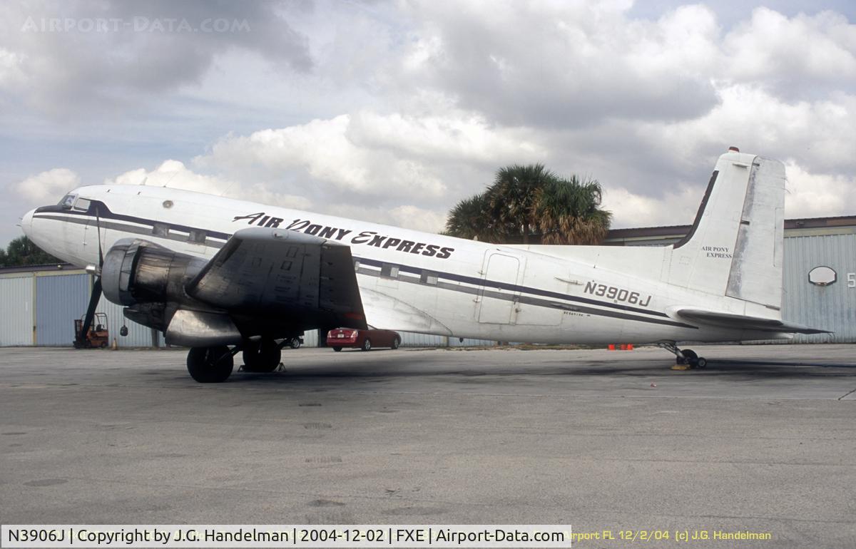 N3906J, Douglas Super R4D-8 C/N 43344, at Ft Lauderdale Executive Airport
