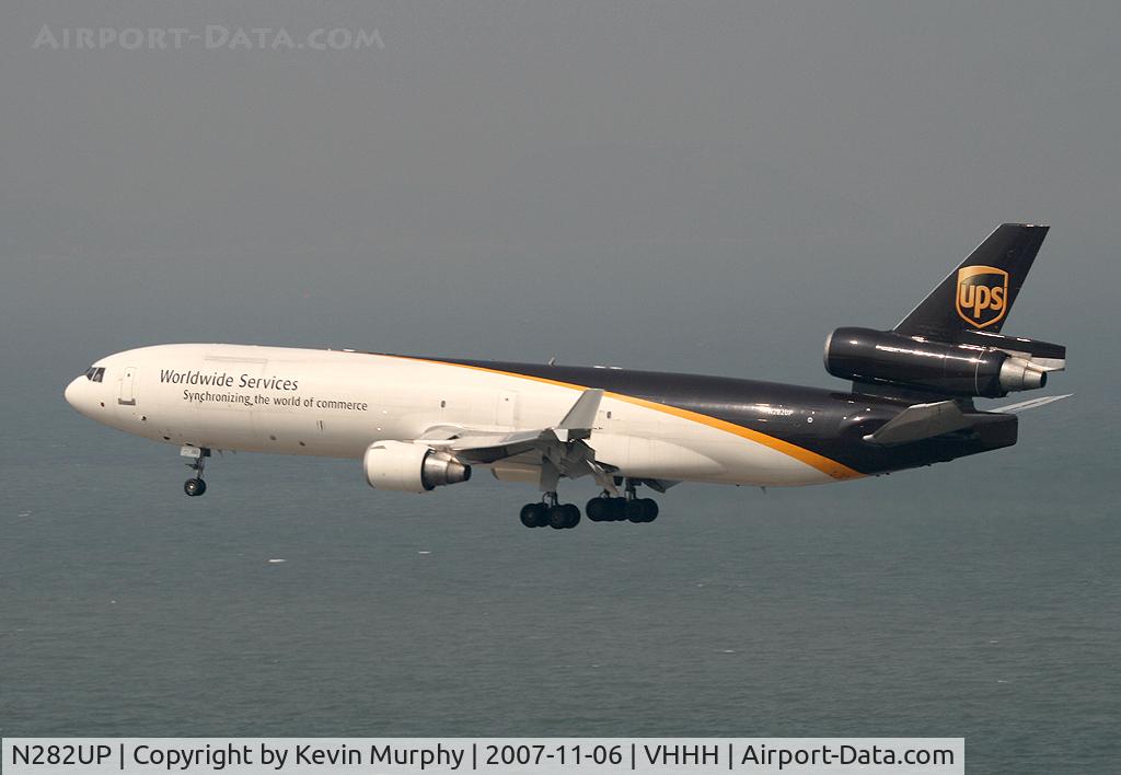 N282UP, 1991 McDonnell Douglas MD-11F C/N 48452, UPS FREIGHTER