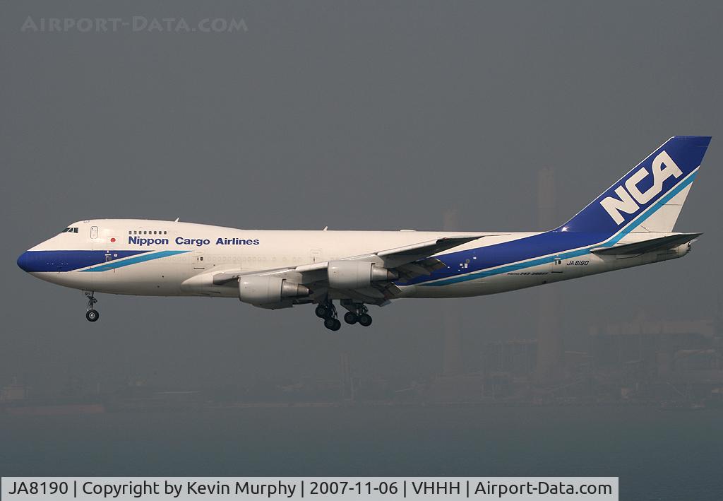 JA8190, 1989 Boeing 747-281B/SF C/N 24399, NIPPON FREIGHTER