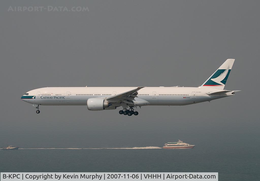 B-KPC, 2007 Boeing 777-367/ER C/N 34432, CATHAY 777