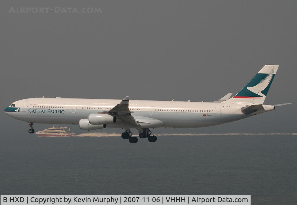 B-HXD, 1996 Airbus A340-313 C/N 147, CATHAY 340
