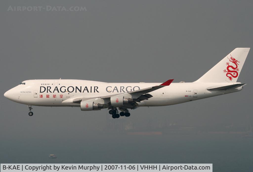 B-KAE, 1991 Boeing 747-412/BCF C/N 25068, DRAGONAIR 747