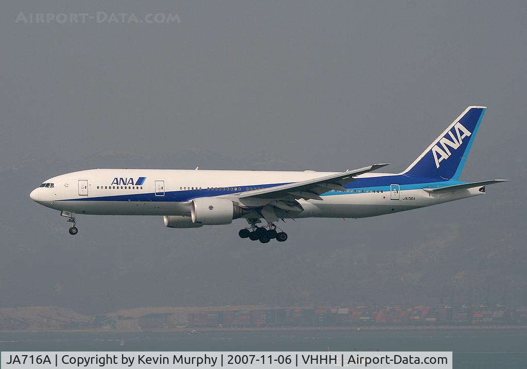JA716A, 2006 Boeing 777-287/ER C/N 33414, ANA 777