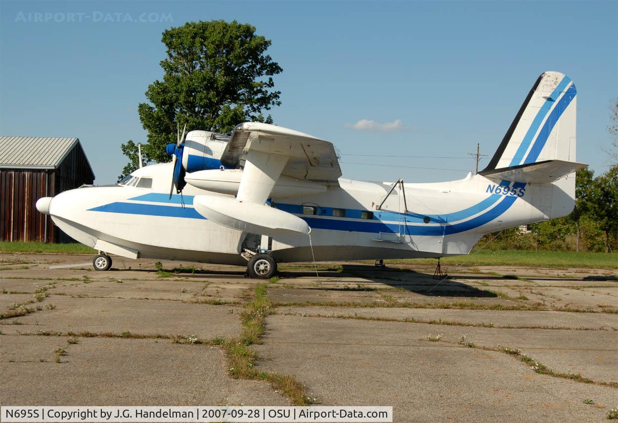 N695S, 1958 Grumman SA-16B C/N 146426, at OSU airport