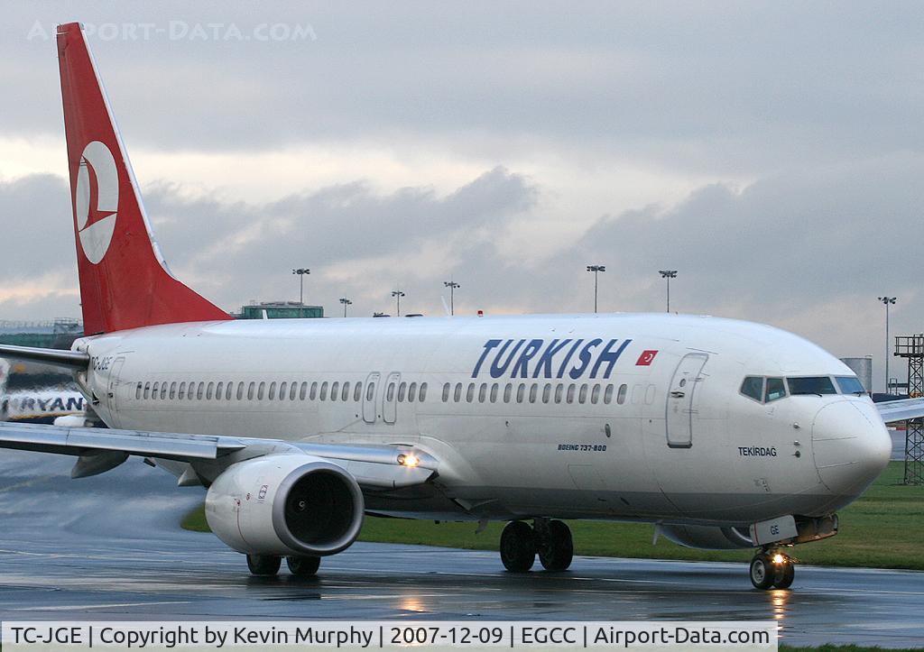 TC-JGE, 2002 Boeing 737-8F2 C/N 29789, TURKISH 737