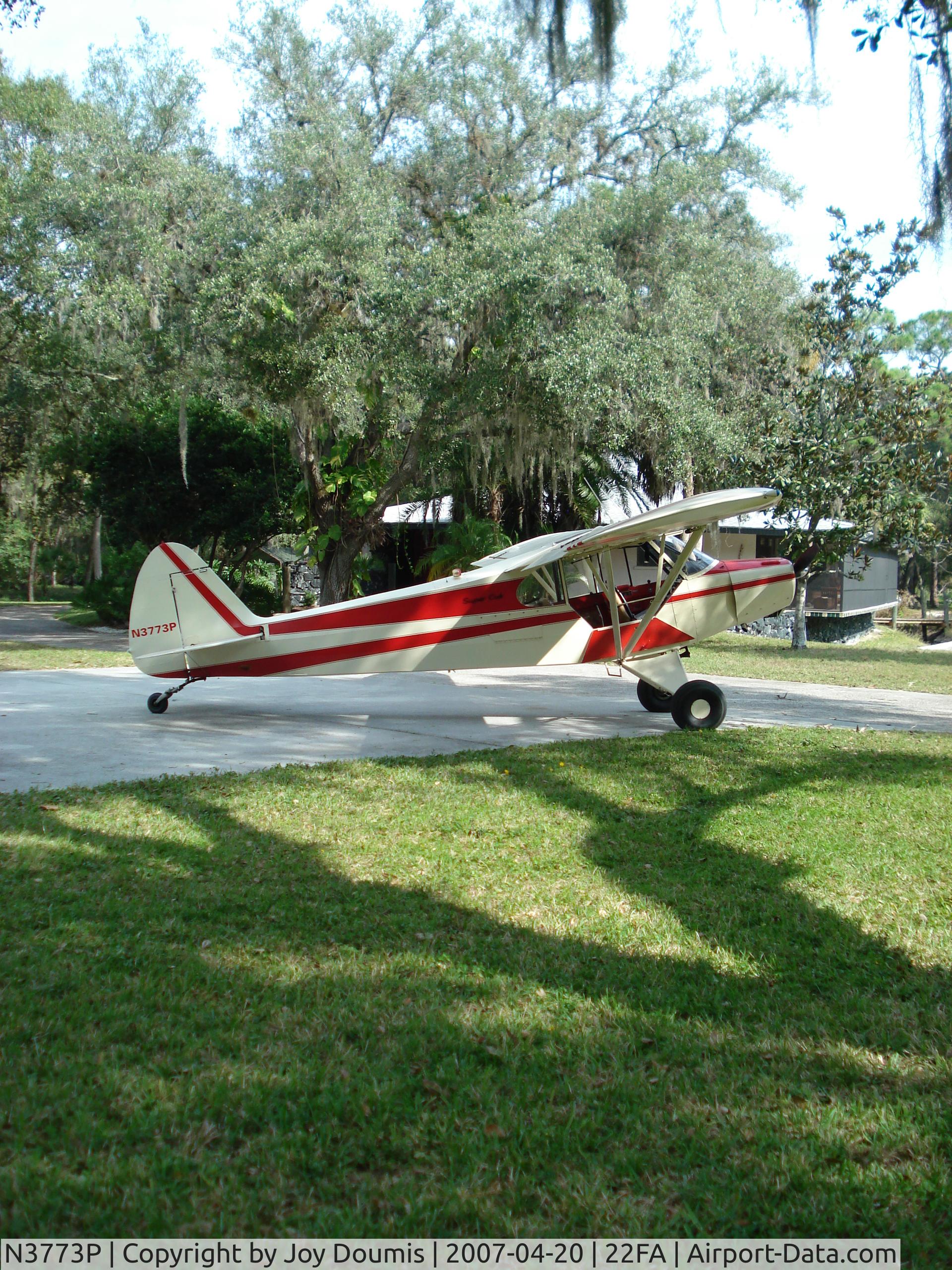 N3773P, 1955 Piper PA-18 C/N 18-4659, Cub at Hidden River Airpark
