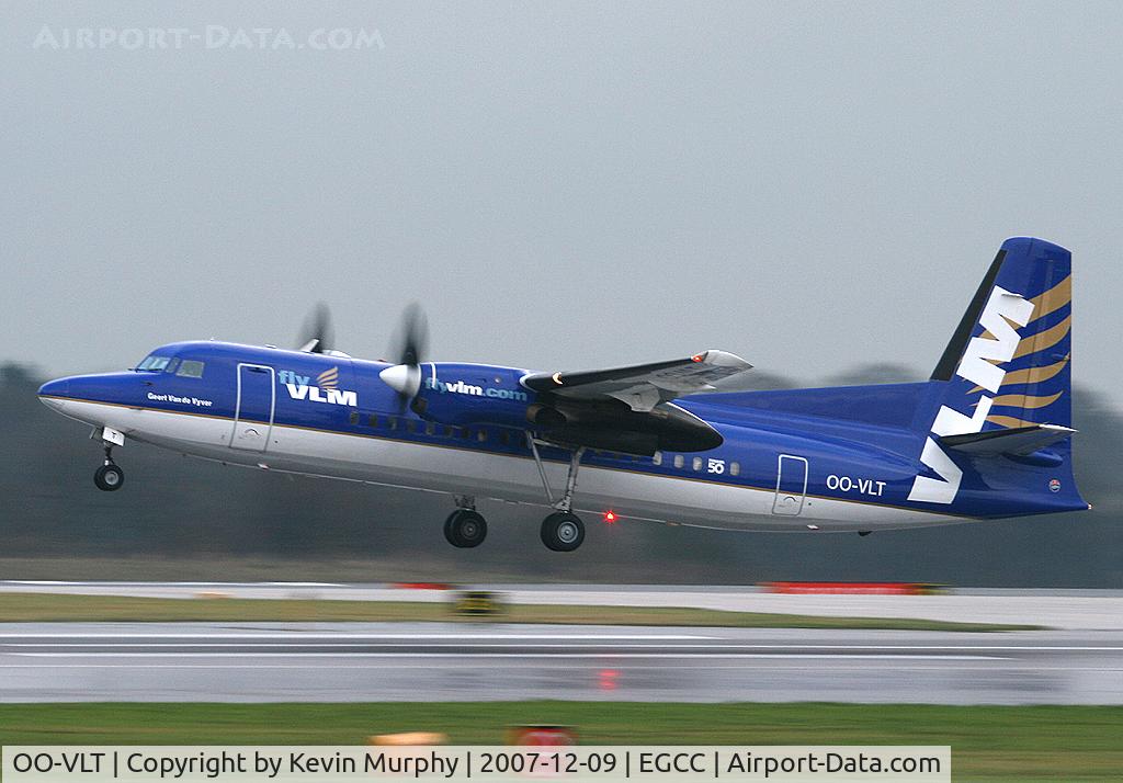 OO-VLT, 1991 Fokker 50 C/N 20237, VLM F50