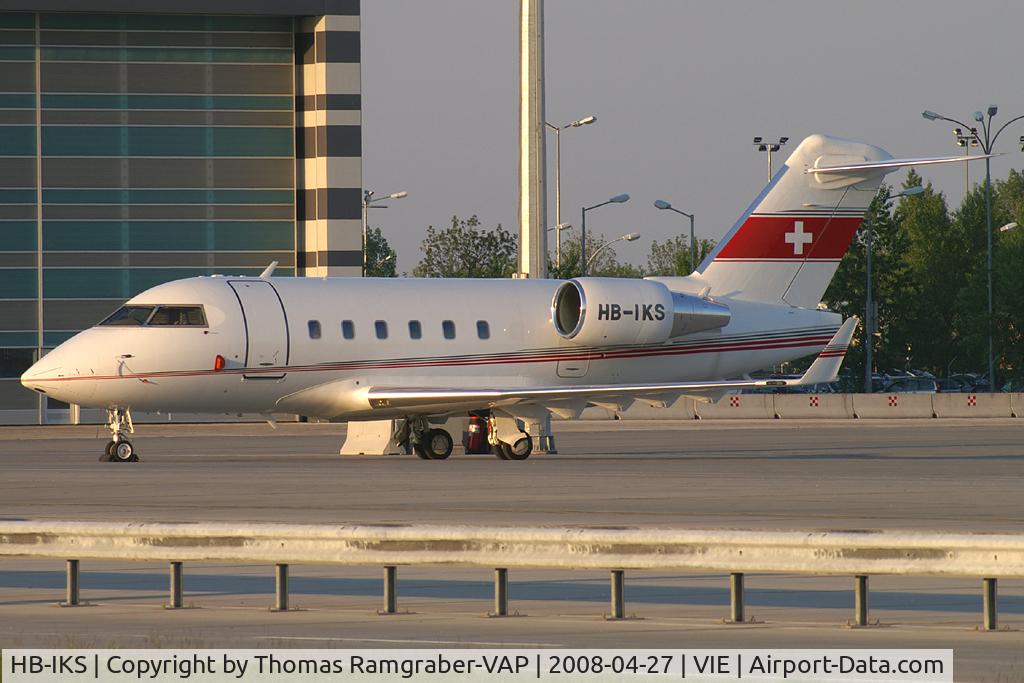 HB-IKS, 1989 Canadair Challenger 601-3A (CL-600-2B16) C/N 5042, Air charter Canadair CL600 Challenger