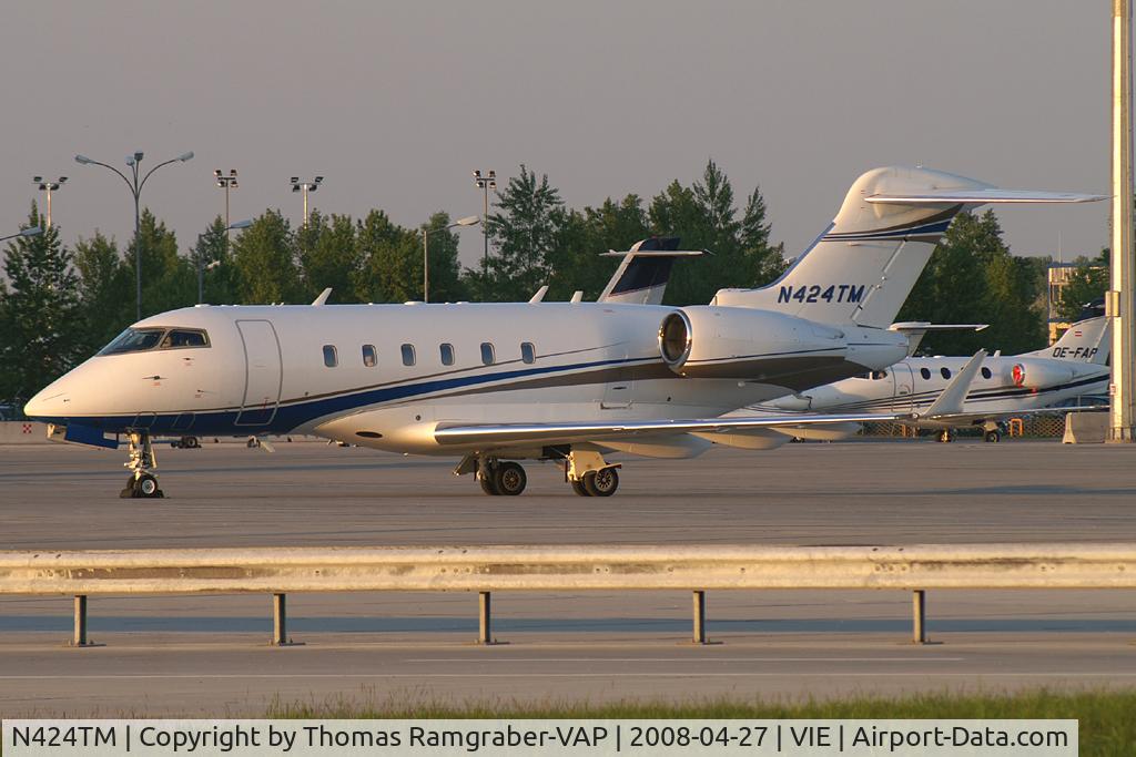 N424TM, 2005 Bombardier Challenger 300 (BD-100-1A10) C/N 20051, EMC Corp. Bombardier BD100
