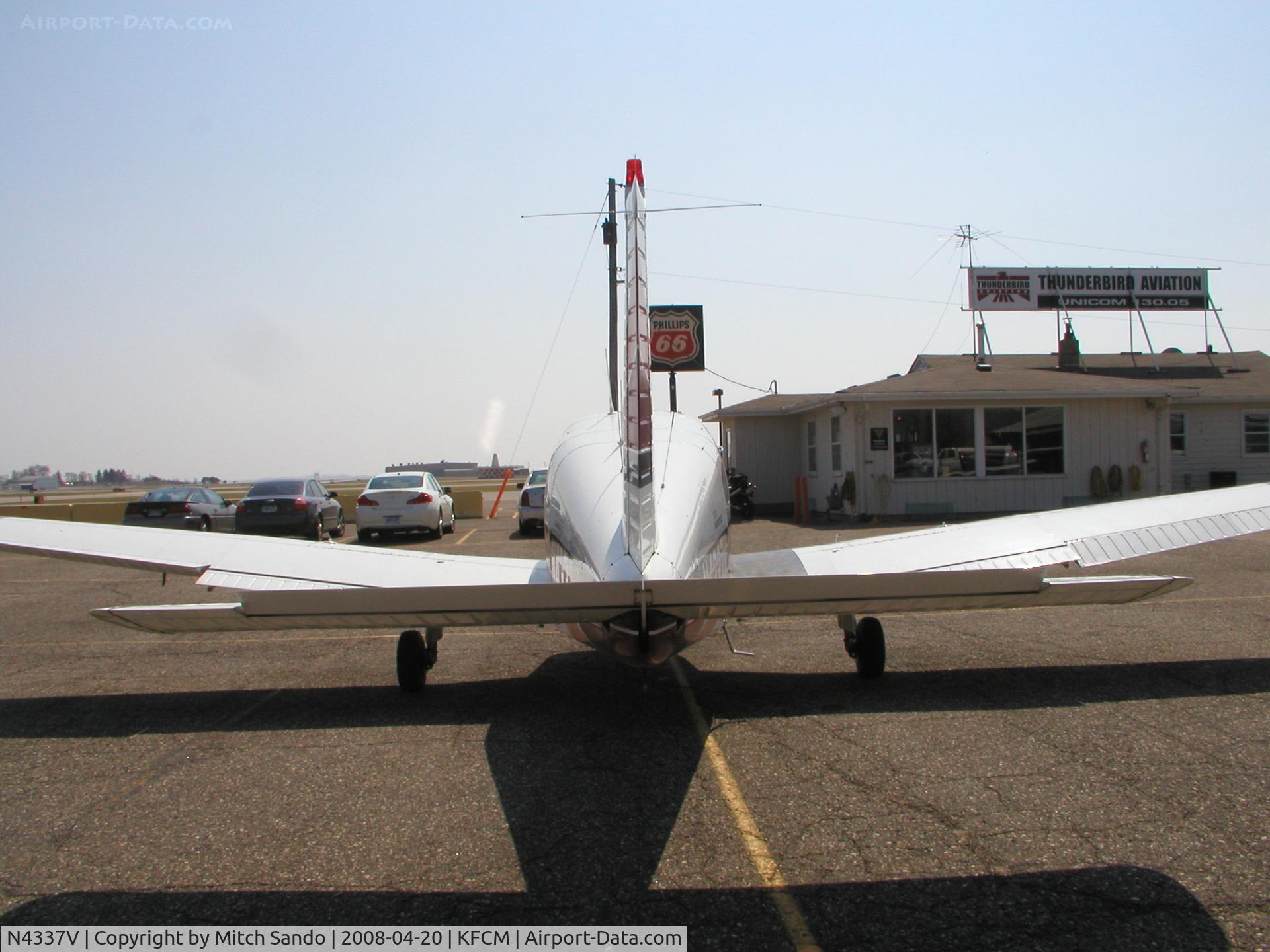 N4337V, 1984 Piper PA-28-161 C/N 28-8416045, Parked at Thunderbird Aviation.