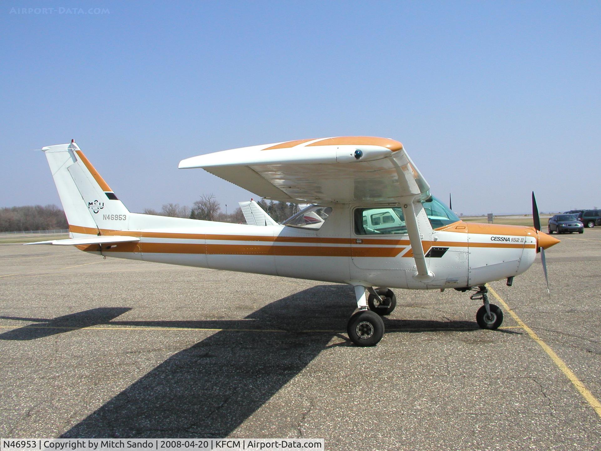 N46953, 1979 Cessna 152 C/N 15283149, Parked at Thunderbird Aviation.