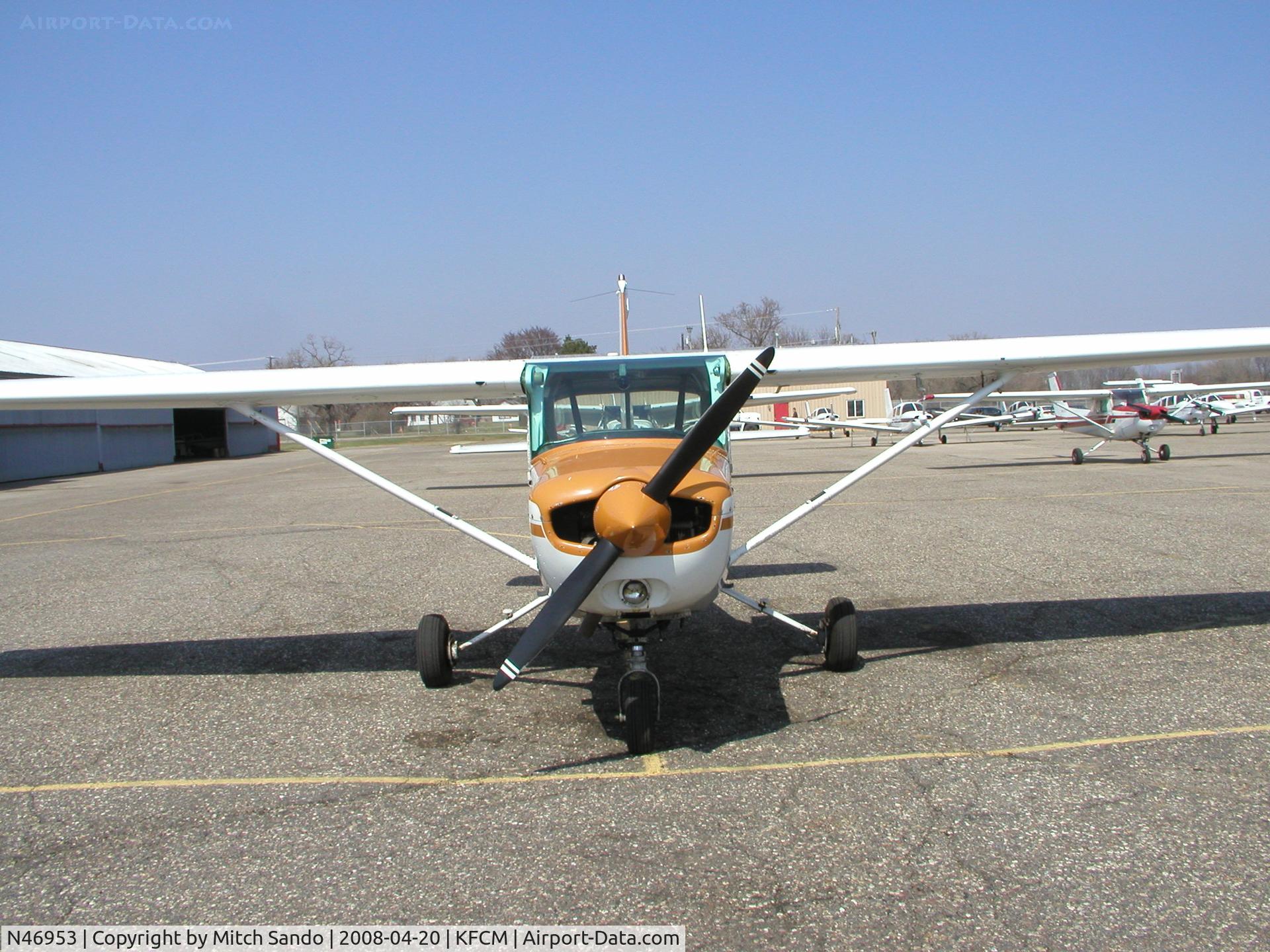 N46953, 1979 Cessna 152 C/N 15283149, Parked at Thunderbird Aviation.