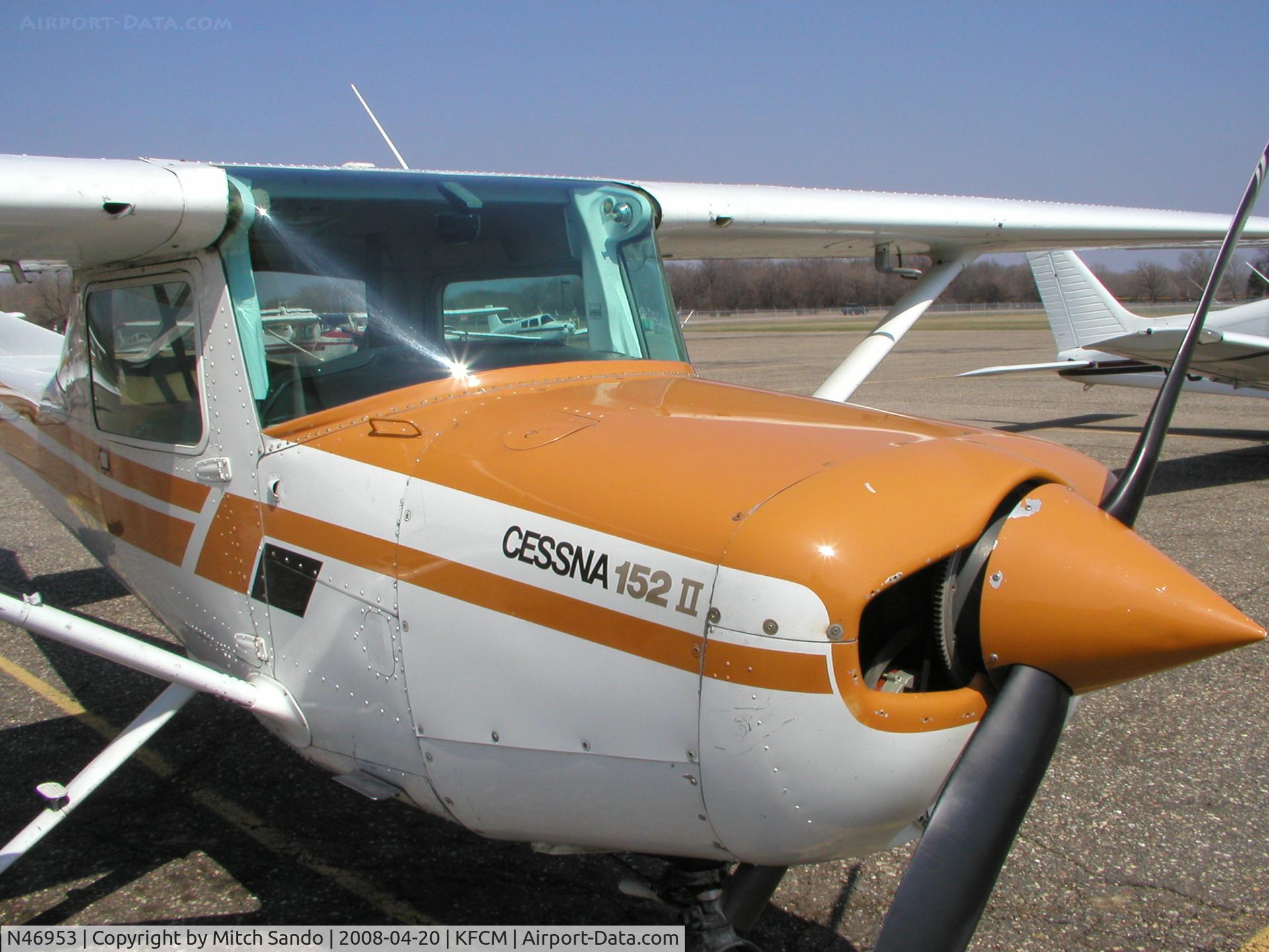 N46953, 1979 Cessna 152 C/N 15283149, Parked at Thunderbird Aviation.
