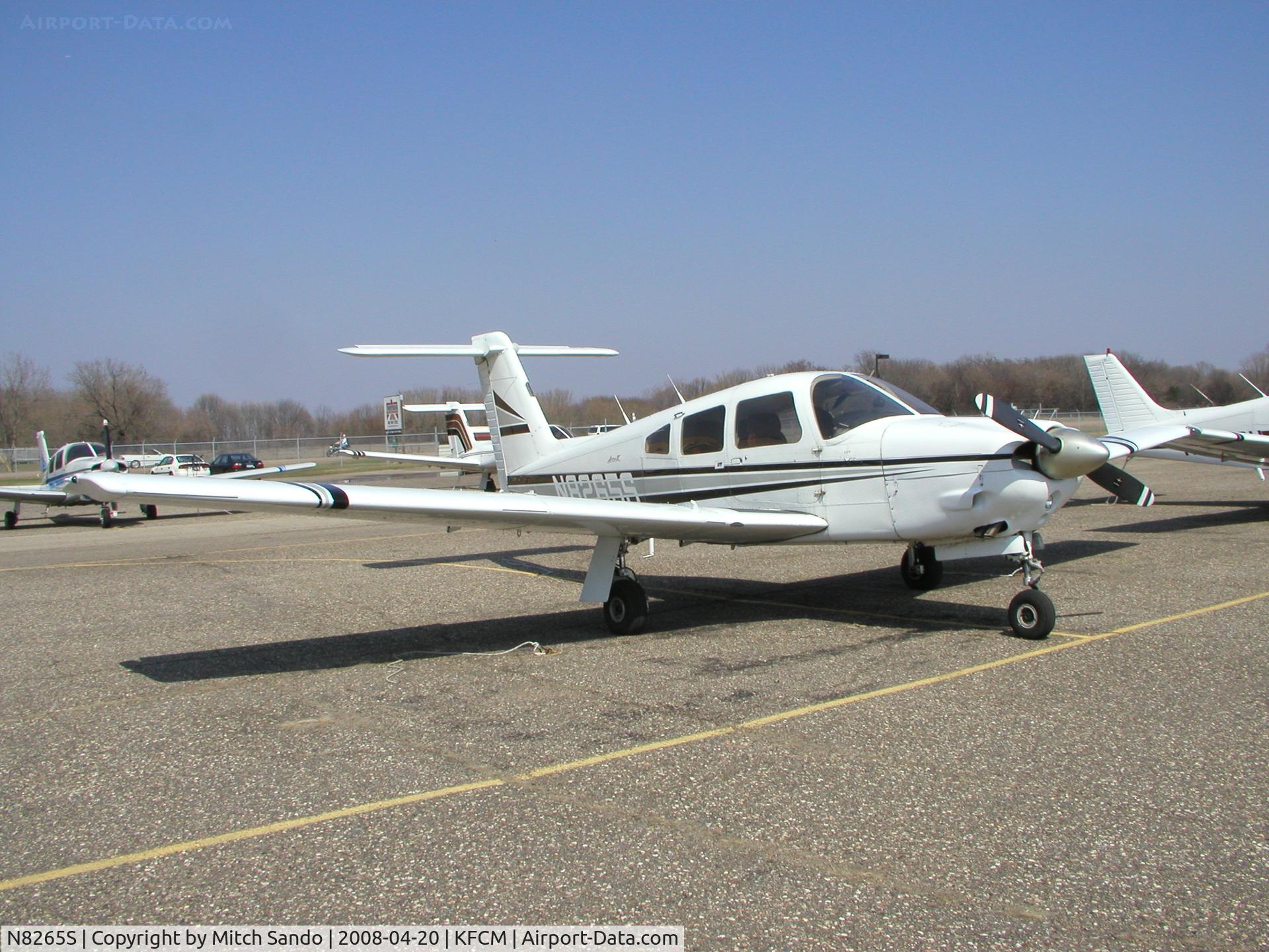 N8265S, 1980 Piper PA-28RT-201 Arrow IV C/N 28R-8118001, Parked at Thunderbird Aviation.