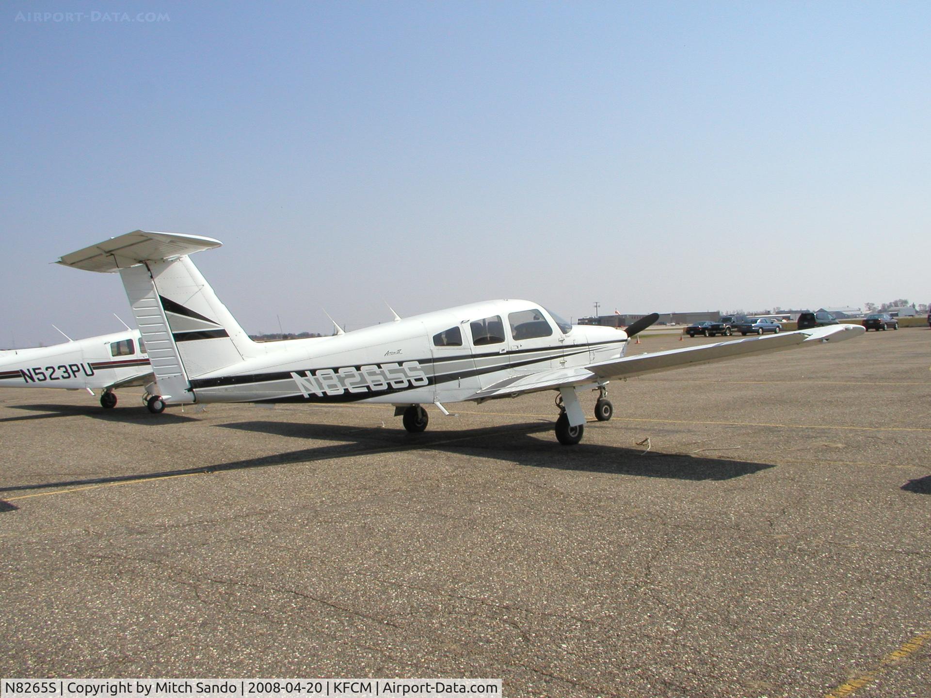 N8265S, 1980 Piper PA-28RT-201 Arrow IV C/N 28R-8118001, Parked at Thunderbird Aviation.