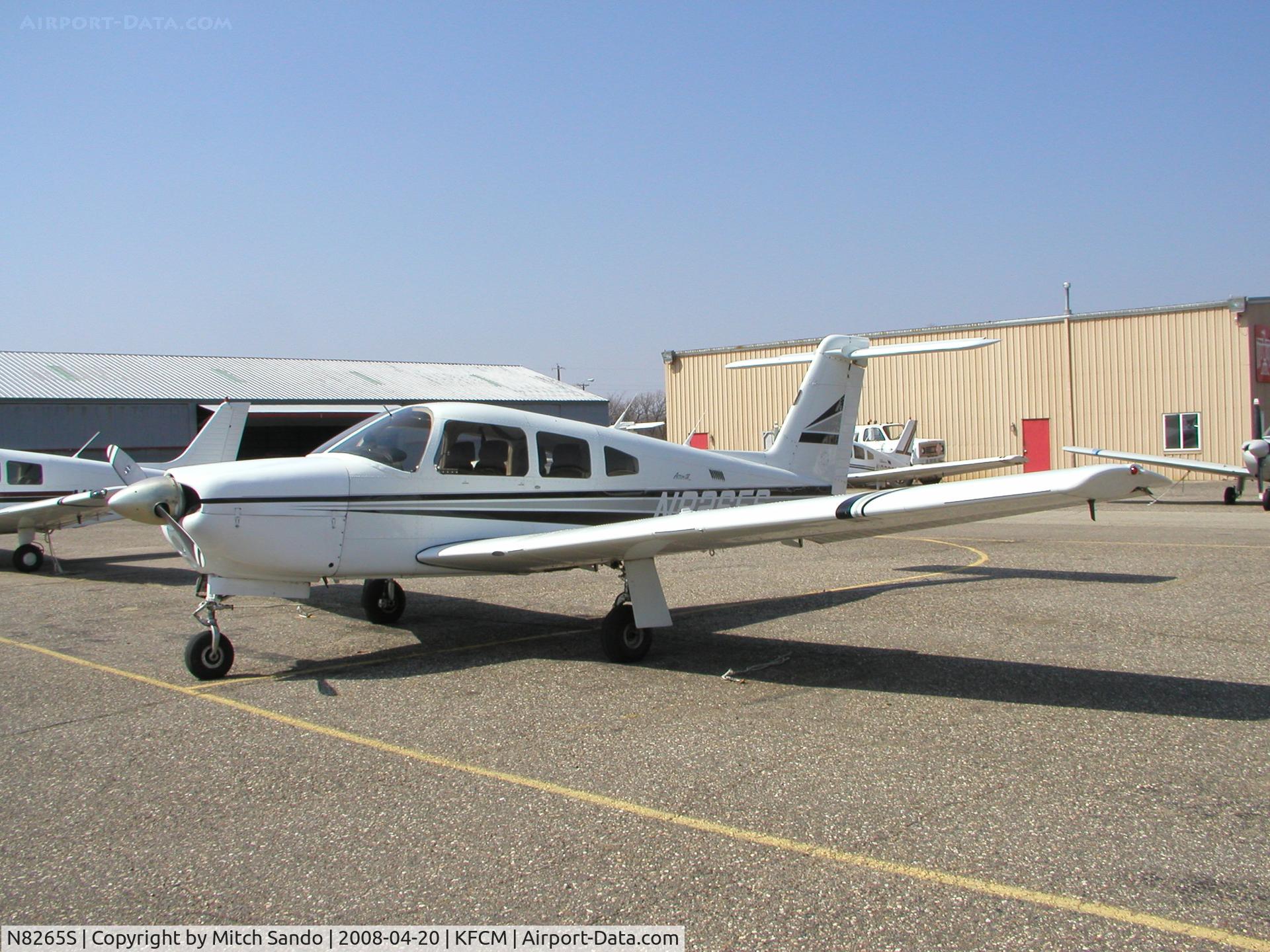 N8265S, 1980 Piper PA-28RT-201 Arrow IV C/N 28R-8118001, Parked at Thunderbird Aviation.