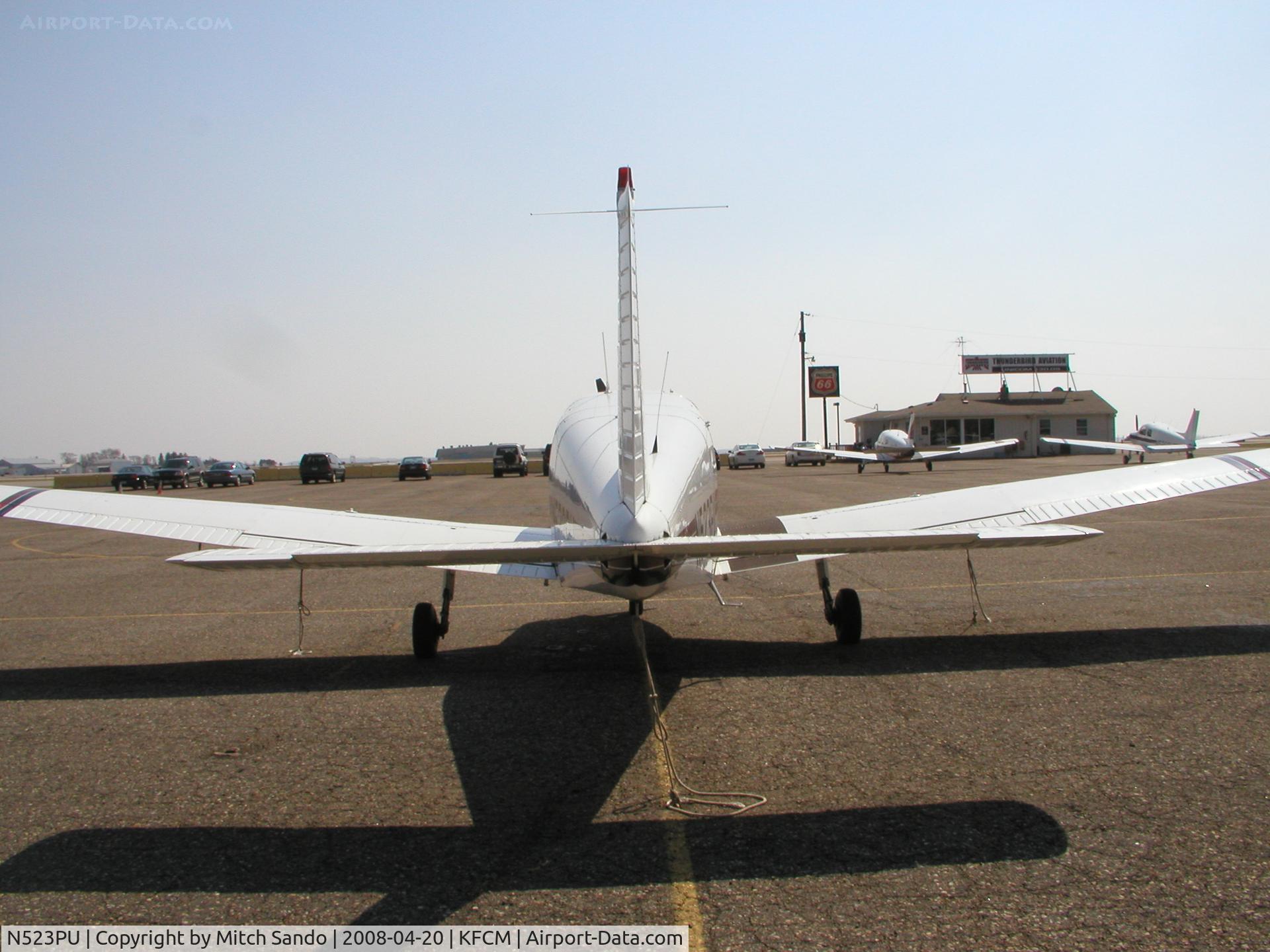 N523PU, 1989 Piper PA-28-161 C/N 2841188, Parked at Thunderbird Aviation.