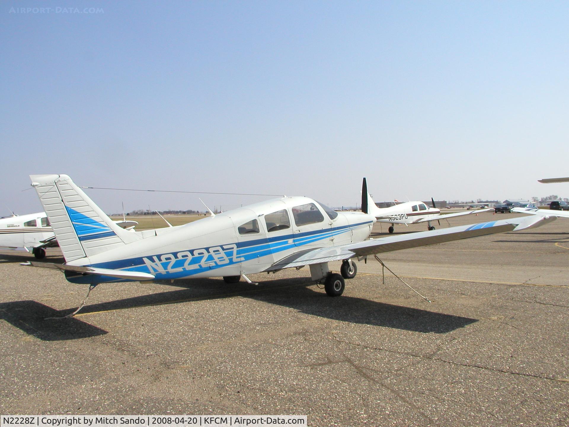 N2228Z, 1979 Piper PA-28-181 C/N 28-7990408, Parked at Thunderbird Aviation.