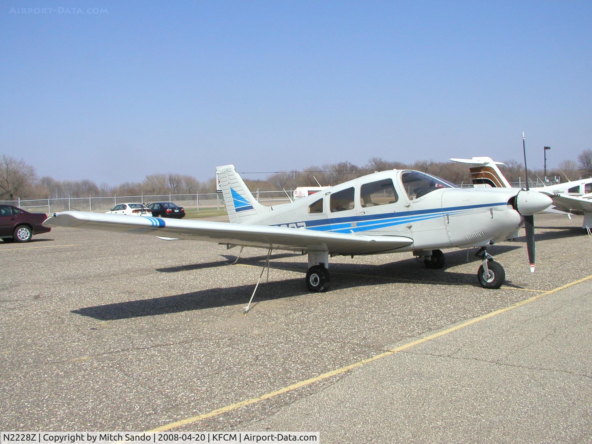 N2228Z, 1979 Piper PA-28-181 C/N 28-7990408, Parked at Thunderbird Aviation.