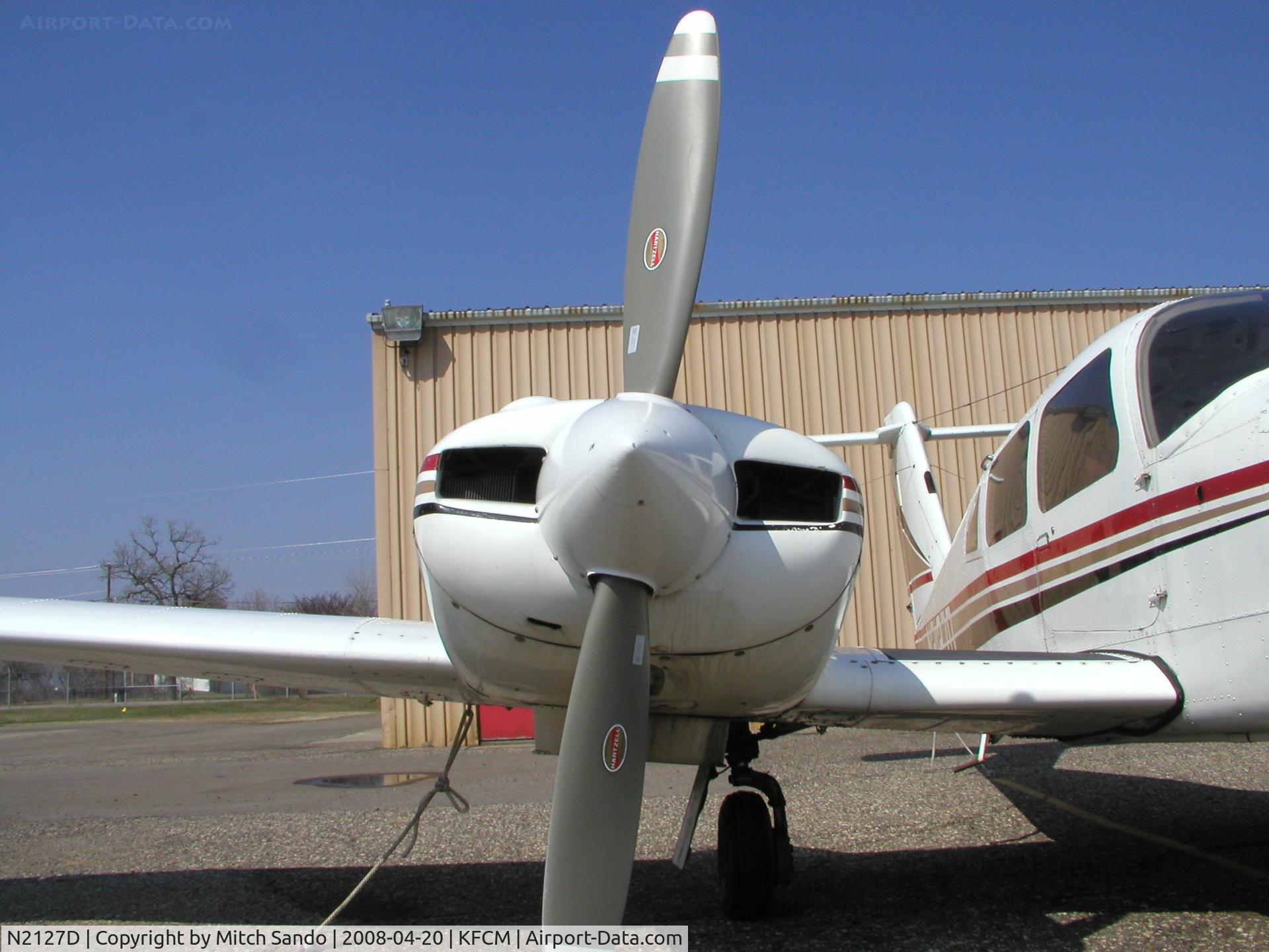 N2127D, 1978 Piper PA-44-180 Seminole C/N 44-7995131, Parked at Thunderbird Aviation.