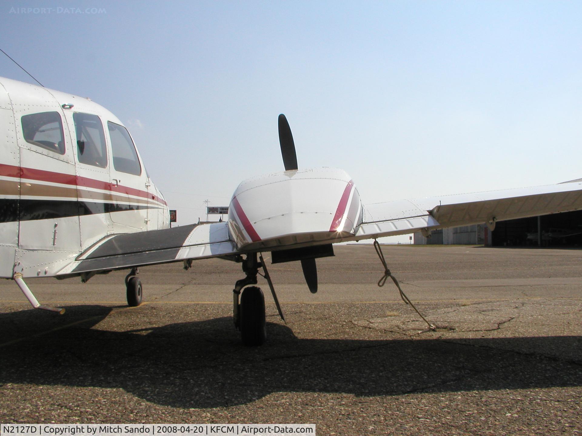 N2127D, 1978 Piper PA-44-180 Seminole C/N 44-7995131, Parked at Thunderbird Aviation.