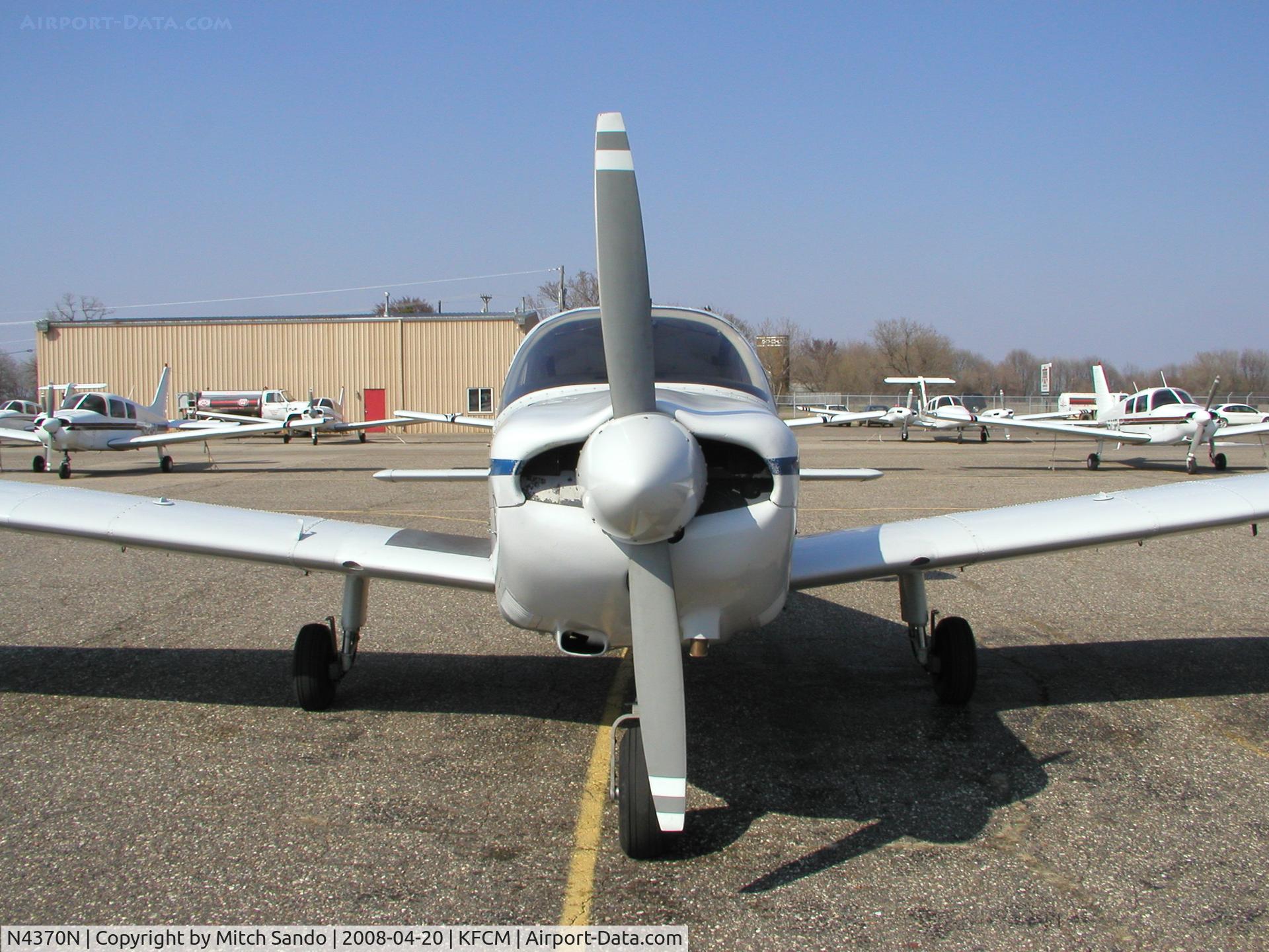 N4370N, 1984 Piper PA-28-181 C/N 28-8490098, Parked at Thunderbird Aviation.