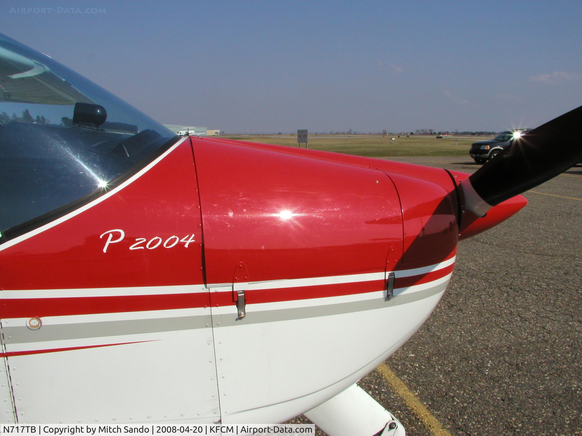 N717TB, 2007 Tecnam P-2004 Bravo C/N 095, Parked at Thunderbird Aviation.