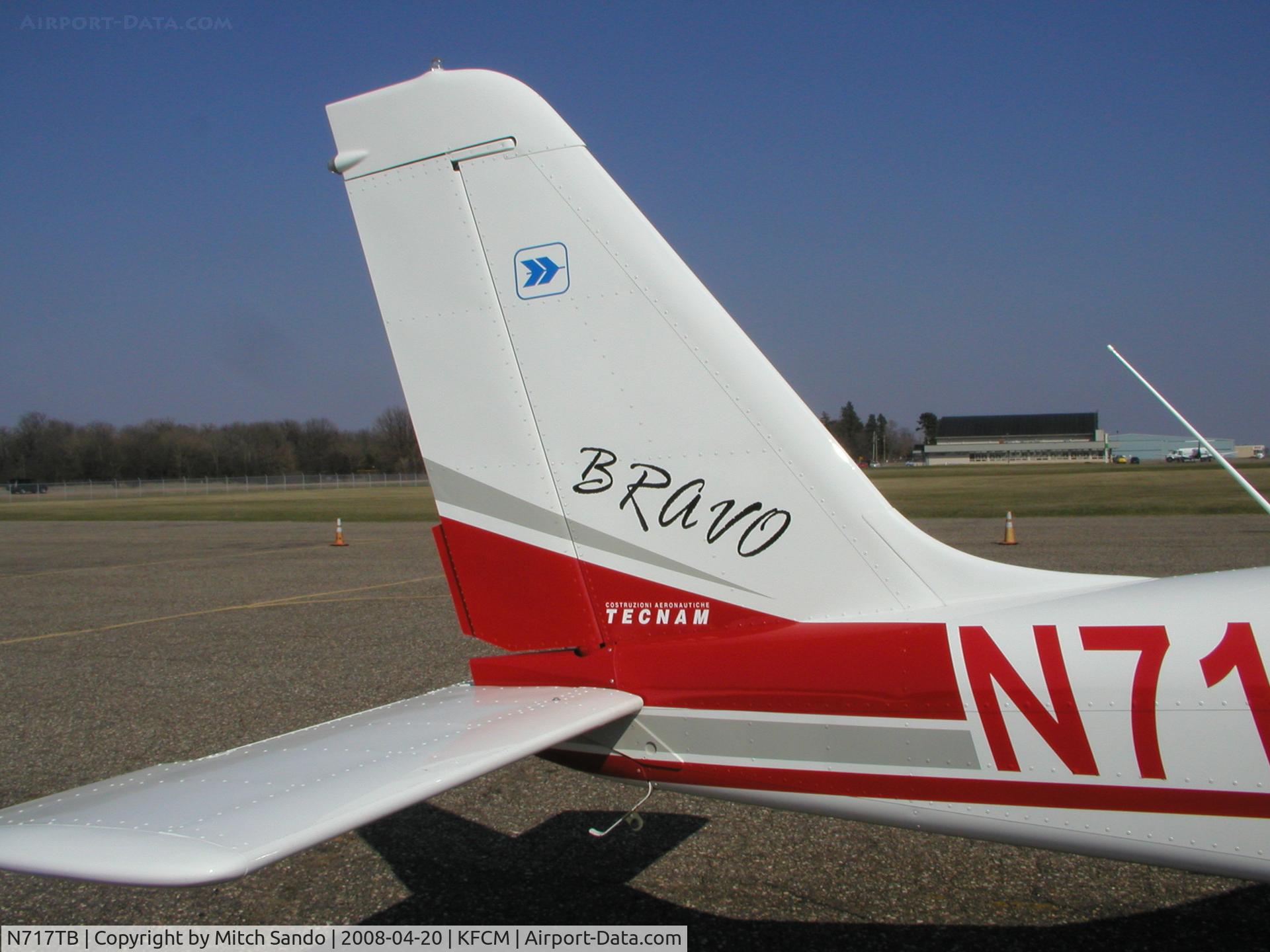 N717TB, 2007 Tecnam P-2004 Bravo C/N 095, Parked at Thunderbird Aviation.