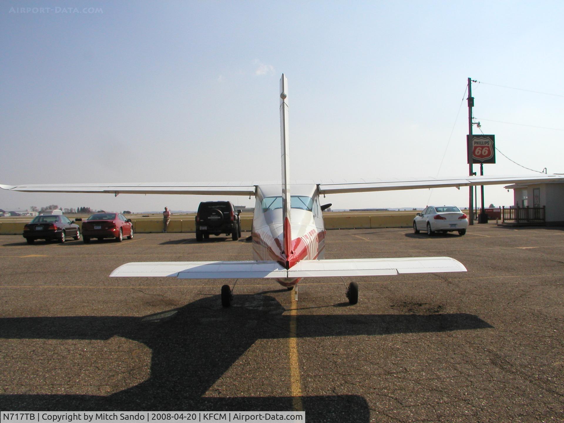 N717TB, 2007 Tecnam P-2004 Bravo C/N 095, Parked at Thunderbird Aviation.