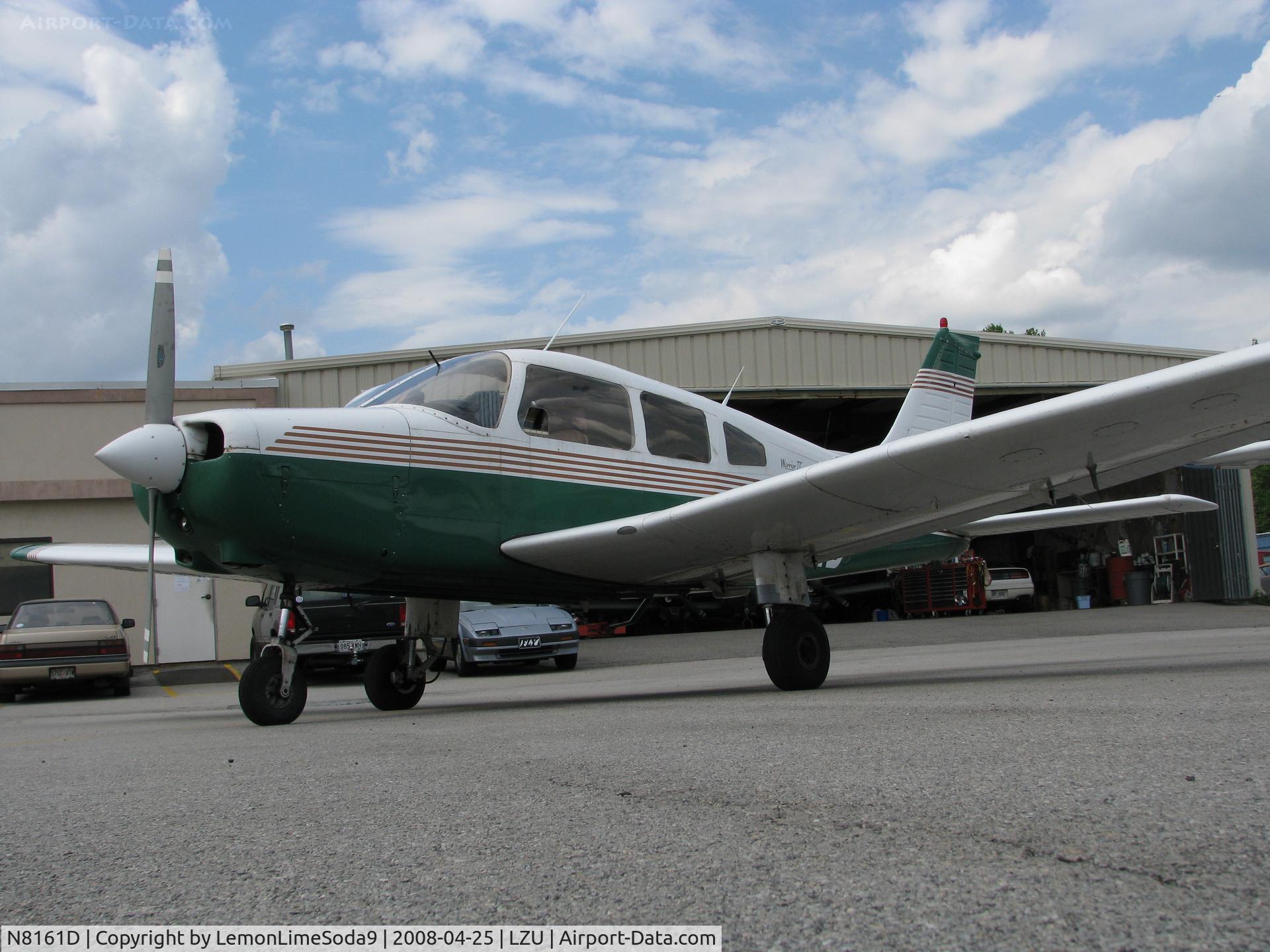 N8161D, 1980 Piper PA-28-161 C/N 28-8016220, Just another day at the airport.