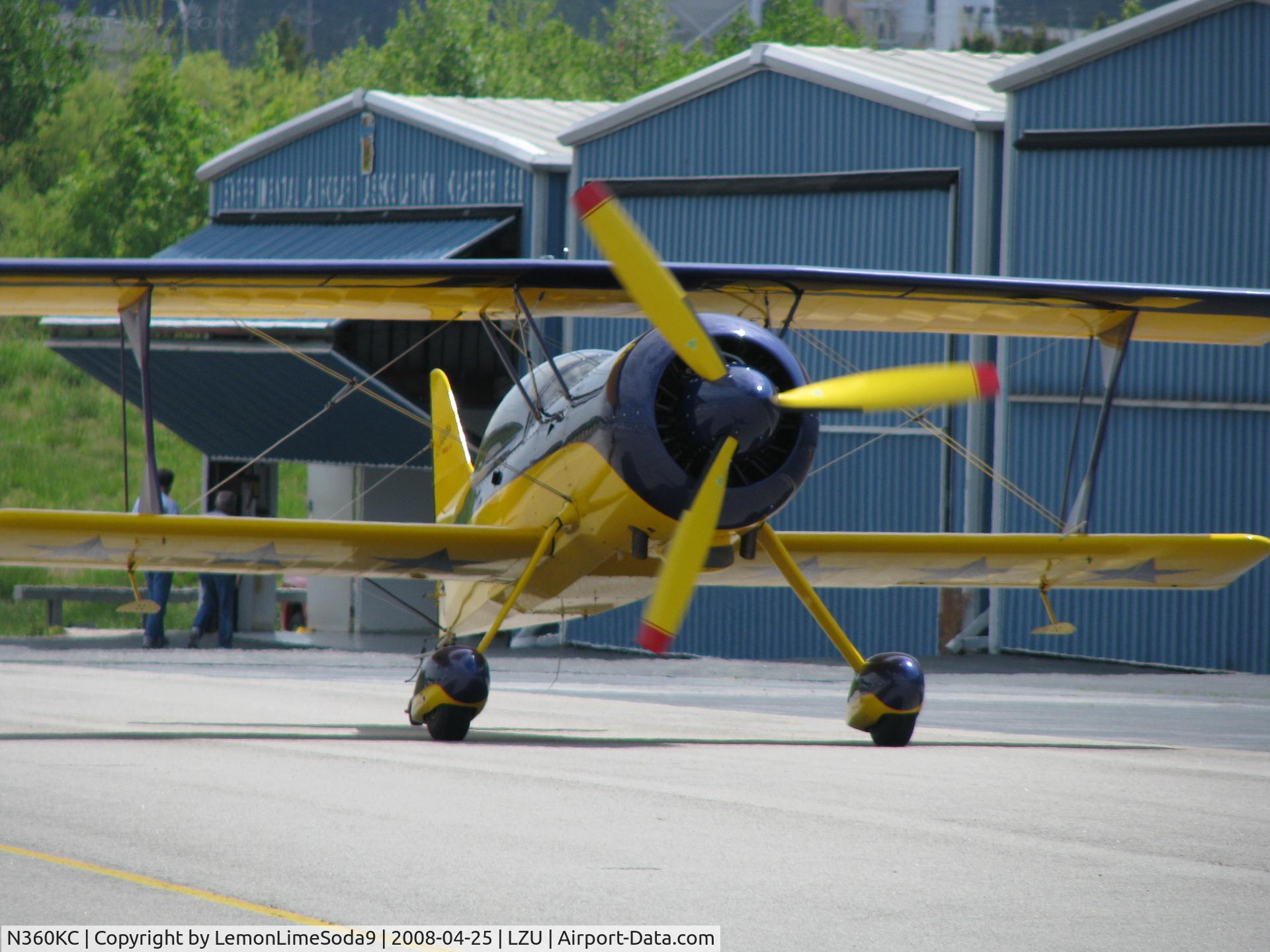 N360KC, 1999 Pitts Model 12 C/N 002, Just another day at the airport.