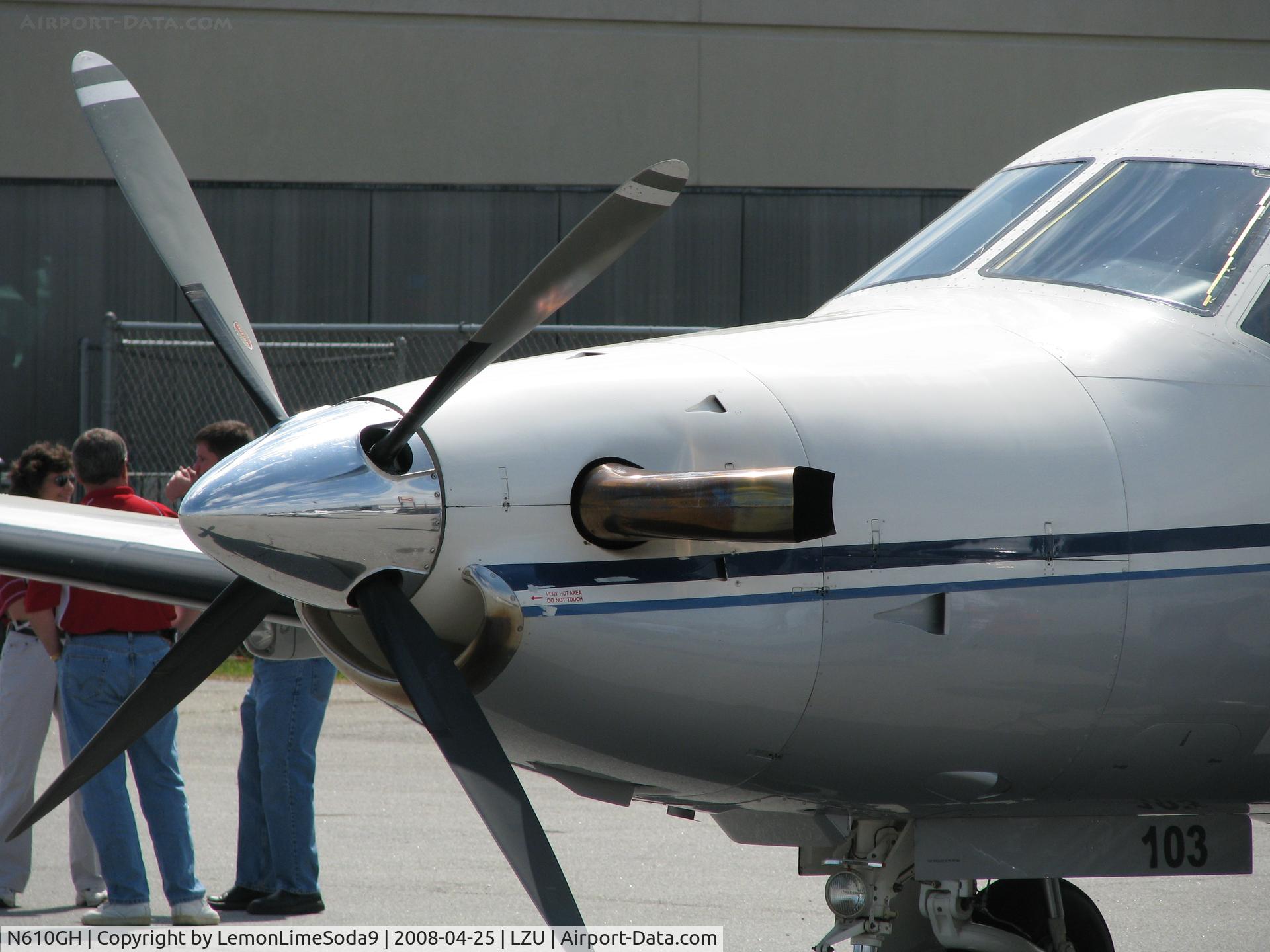 N610GH, 2003 Pilatus PC-12 C/N 103, Just another day at the airport.