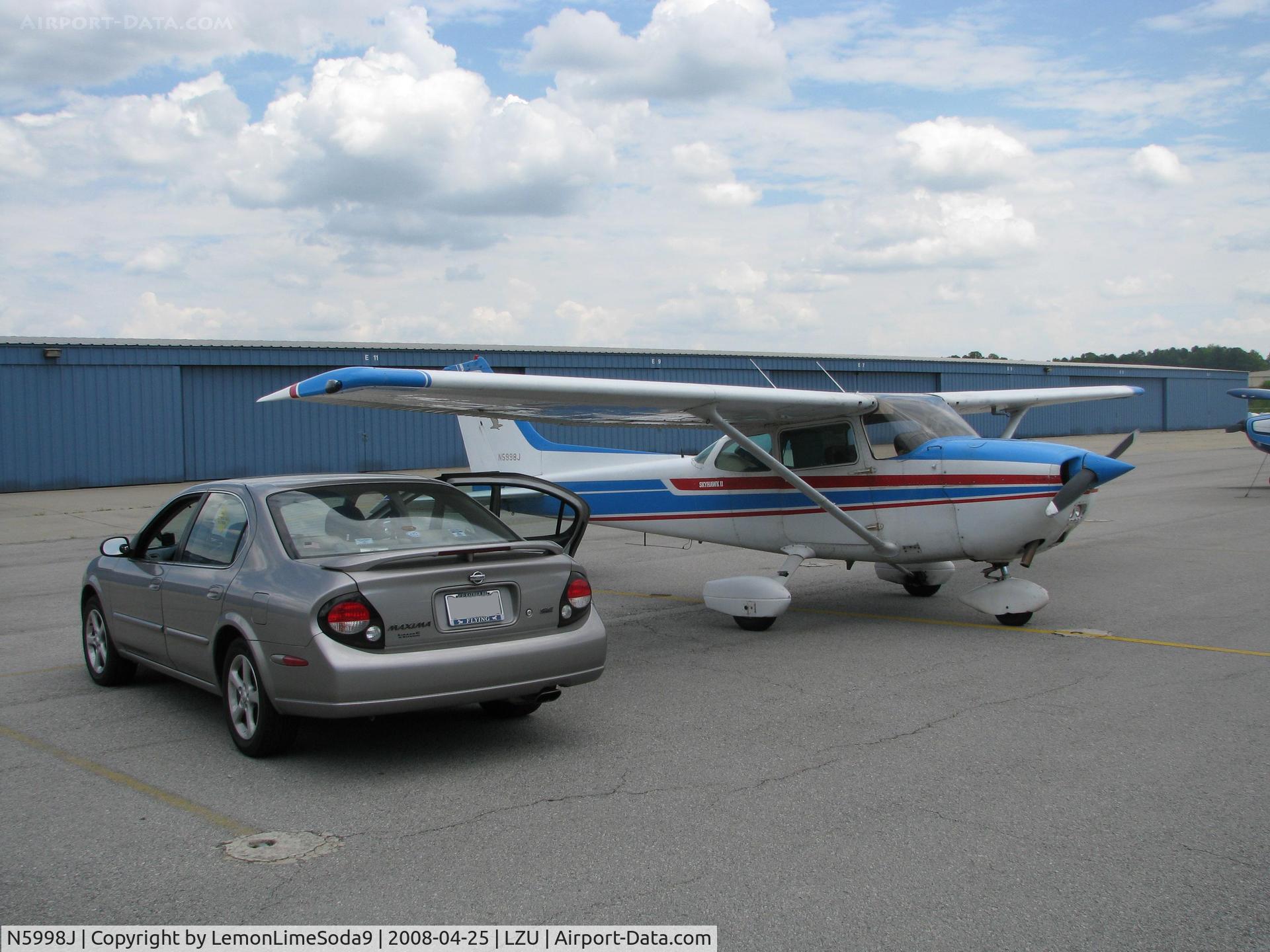 N5998J, 1980 Cessna 172N C/N 17273850, Just another day at the airport.