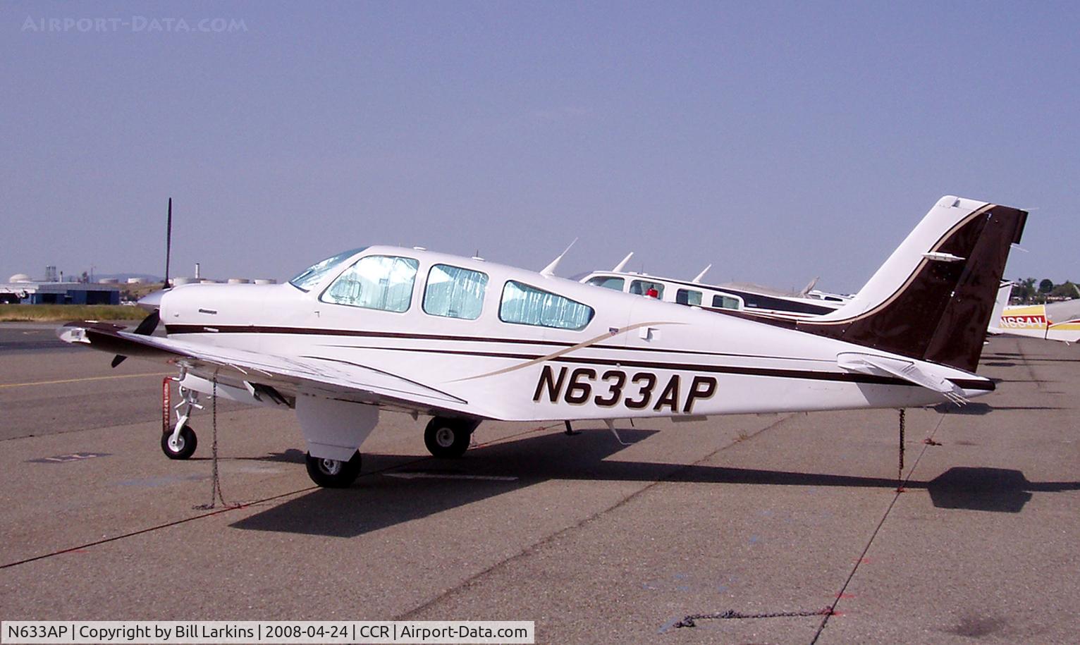 N633AP, 1991 Beech F33A Bonanza C/N CE-1632, In for BPPP 2008