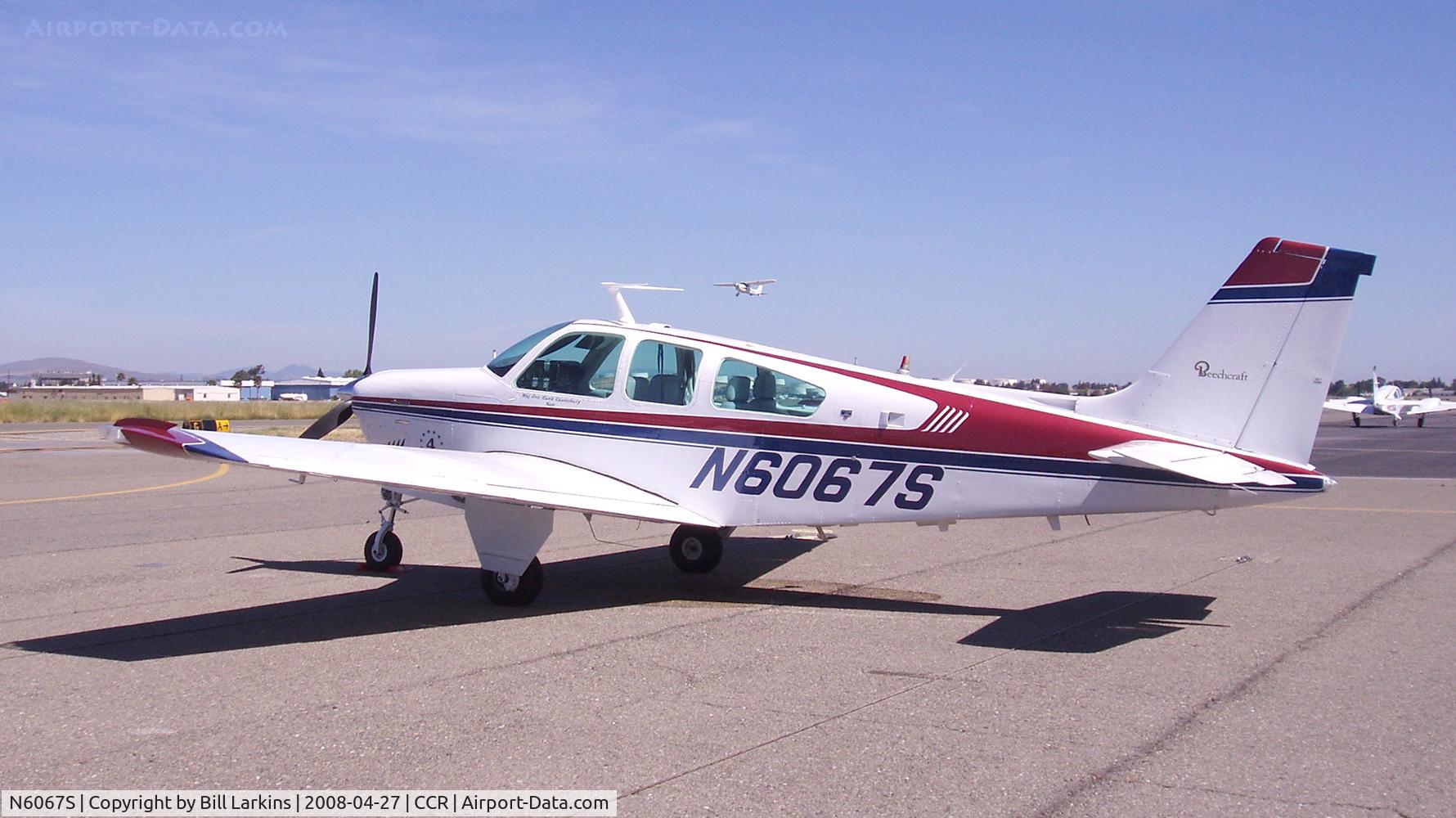 N6067S, 1975 Beech F33A Bonanza C/N CE-614, In for BPPP 2008
