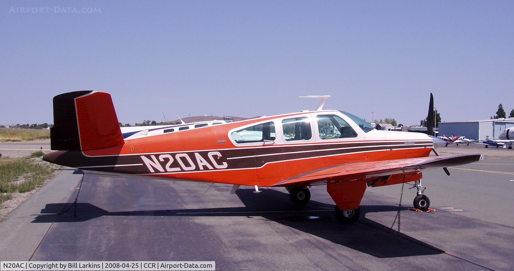 N20AC, 1972 Beech V35B Bonanza C/N D9371, In for BPPP 2008