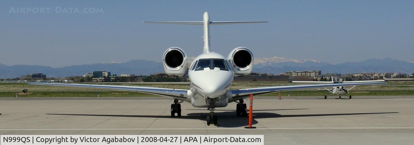 N999QS, 2002 Cessna 750 Citation X C/N 750-0203, Parked at Centennial