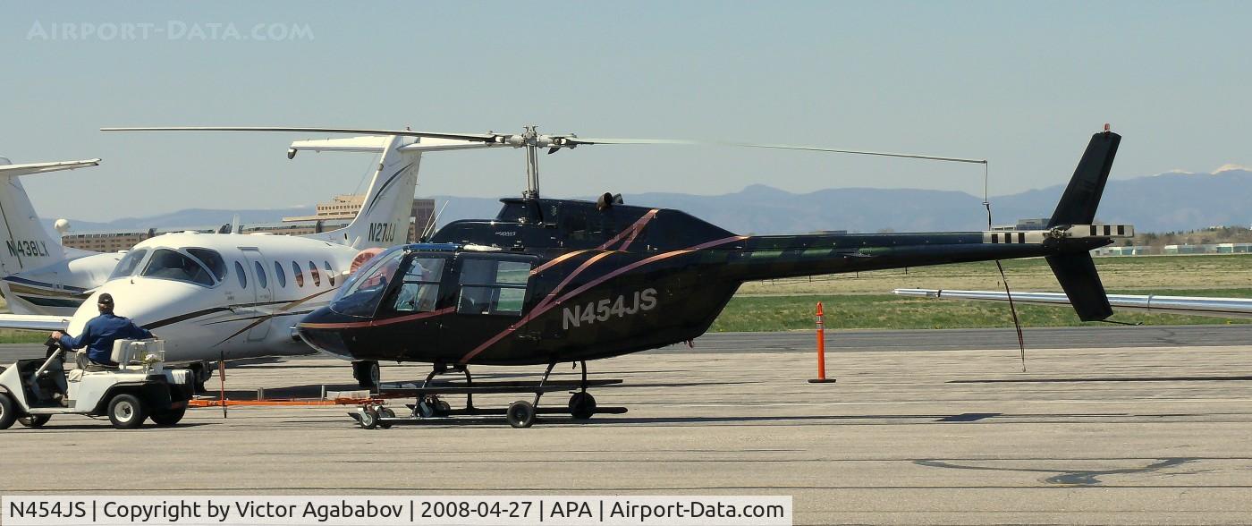 N454JS, 1979 Bell 206B JetRanger C/N 2803, That's how they tow helicopters... :)