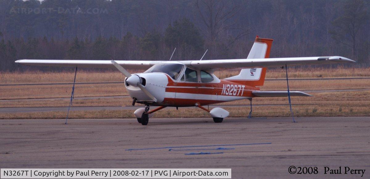 N3267T, 1967 Cessna 177 Cardinal C/N 17700567, Parked near the terminal