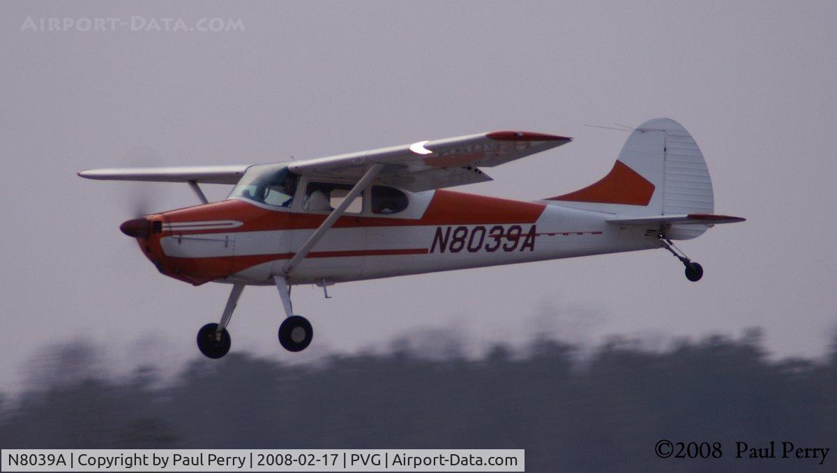 N8039A, 1952 Cessna 170B C/N 20891, Like deja-vu, seeing her zip in