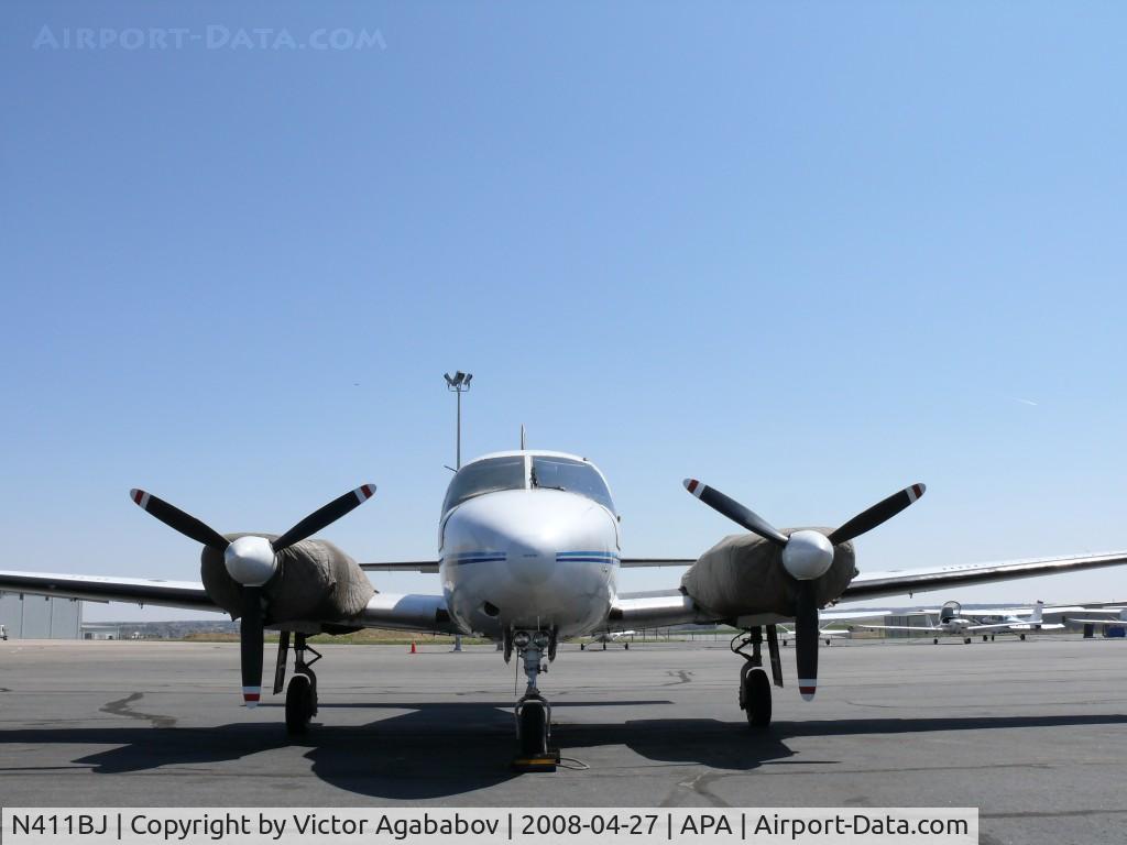 N411BJ, 1979 Piper PA-31-350 Chieftain C/N 317952043, At Centennial
